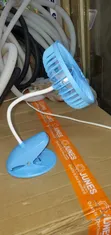 DSP Clip Table Fan with Atmosphere Light - 4