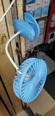 DSP Clip Table Fan with Atmosphere Light - 5