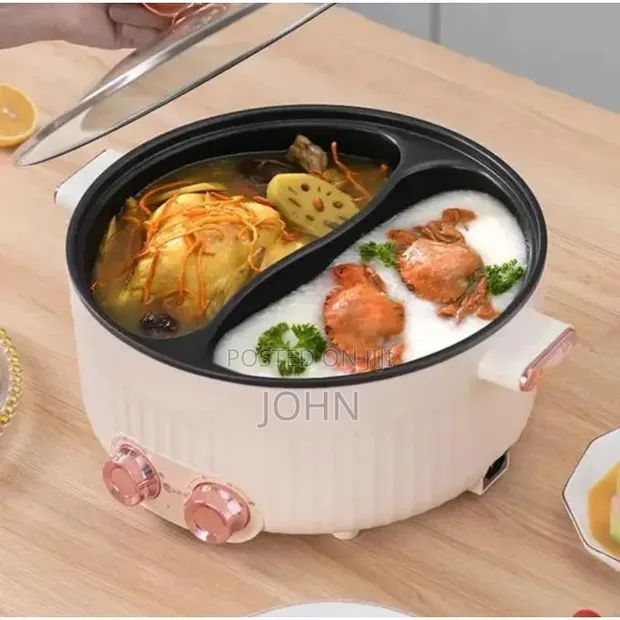 Hoffman Double Sided Electric Cooking Pot - 1