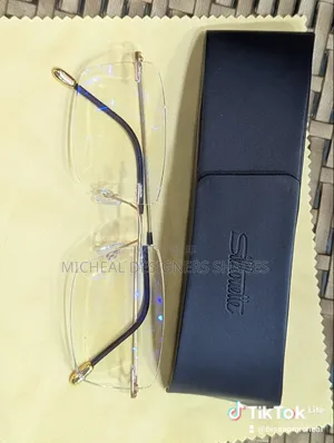 Silhouette Rimless Frames - Gold
