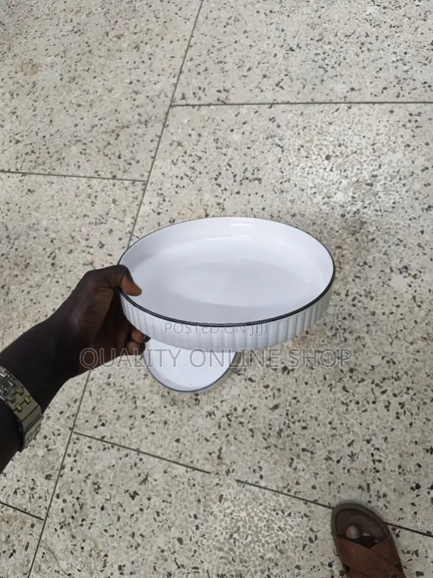 12pcs Ceramic Dinner Plates - 1