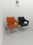 VIP Plastic Chairs with Curved Backrest - 1