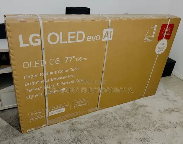 New LG OLED evo 77" C6 2026 Model TV - 1