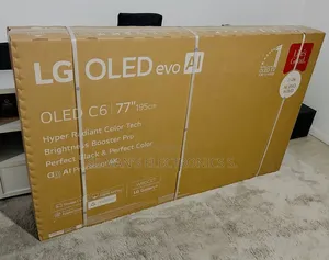 New LG OLED evo 77" C6 2026 Model TV