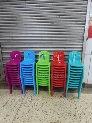 Kids Plastic Chairs - Red