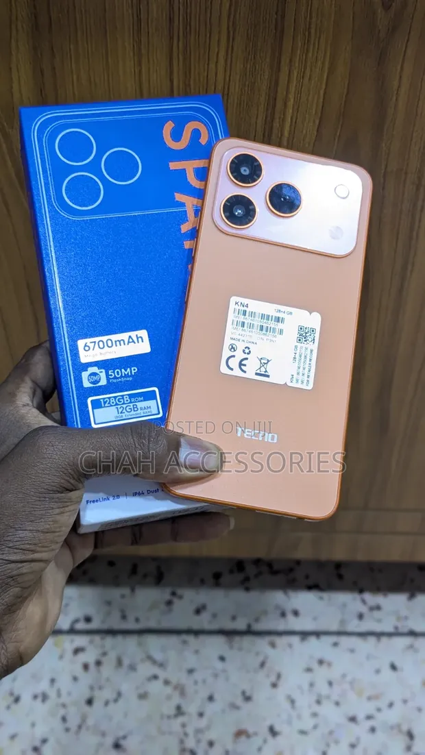 New Tecno Spark 50 128GB Orange - 1