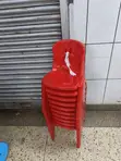 Light Blue Kids Plastic Chairs - 5