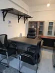 Combo Office Table, 3 Chairs & 1 Cabinet - 1