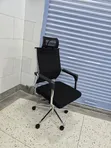 Brand New Metal Framed Office Chair - 2
