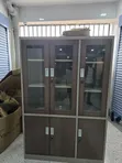 Metallic 3-Door File Cabinet - Brand New - 1