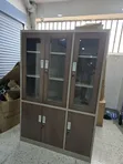 Metallic 3-Door File Cabinet - Brand New - 3