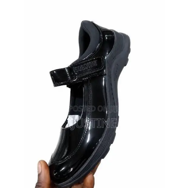 Black School Shoes - 1