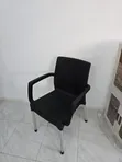 Brand New Executive Plastic Chairs with Armrests - 2