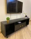 Black TV Stand Unit - 1.9 Meter - 5