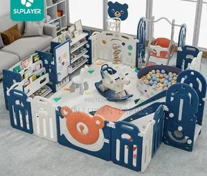 Baby Play Pen - Full Plastic