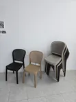 1pc Brand New Plastic Chair - 2