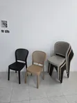 1pc Brand New Plastic Chair - 3