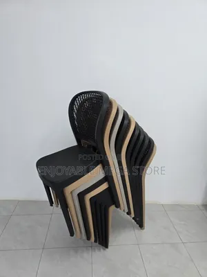 Combo Honey Designs Back Plastic Chairs