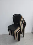 Combo Honey Designs Back Plastic Chairs - 2