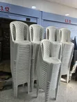 Brand New Plastic Chairs (Set of 1) - 1