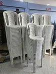 Brand New Plastic Chairs (Set of 1) - 2