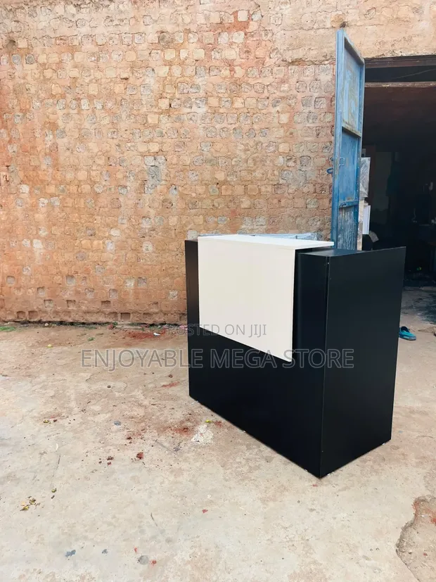 Brand New Modern Wooden Reception Desk - 1