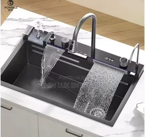 Modern Smart Sink with Digital Display