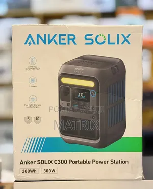 Anker Solix C300X Portable Power Station, 300W