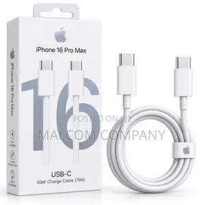 iPhone USB-C 60W Fast Charging Cable 1M
