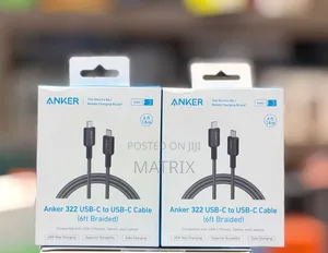Anker 322 USB-C to USB-C Cable 6ft (Braided)