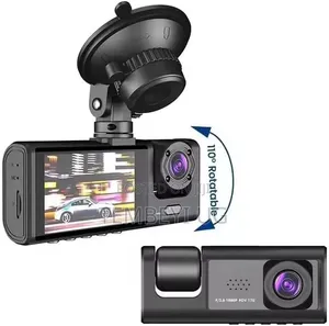 Black Box 1080P Dash Cam with Memory Card