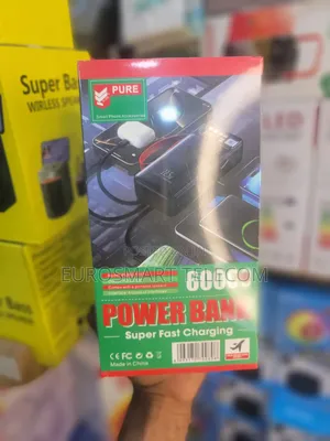 60000mAh Pure Power Bank