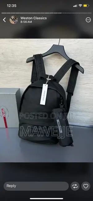 Essential Silk Waterproof Backpack - Black