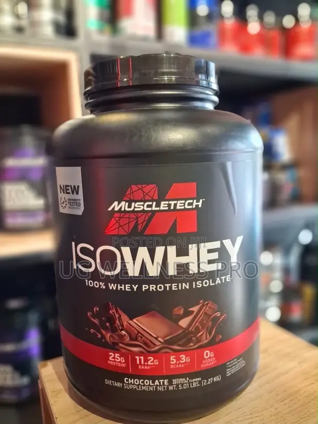 MuscleTech IsoWhey Pure Isolate Protein 2kg - Chocolate - 1