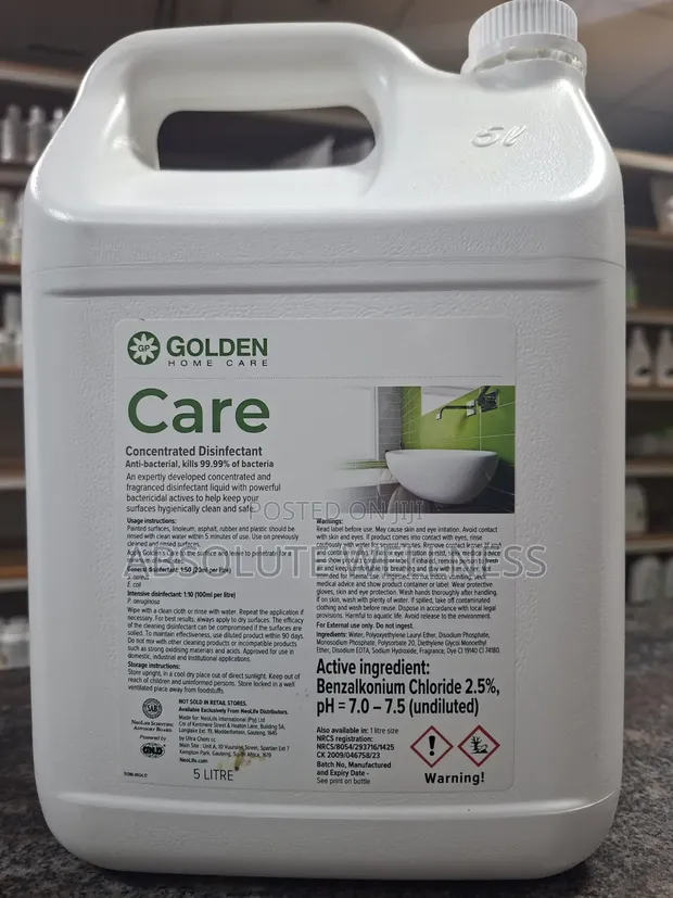 Golden Home Care CARE Concentrated Disinfectant - 1