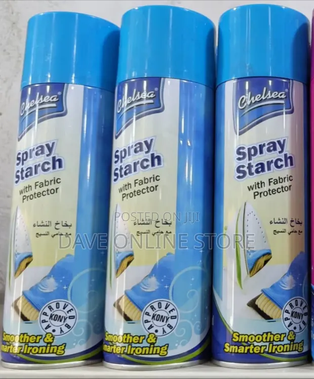 Chelsea Iron Spray Starch (Fabric Protector) 470ml - 1