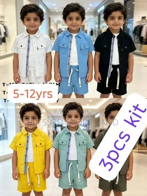 Boys 3-Piece Cotton Wear