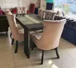 Brand New Tufted Dining Set - Seats 6 - 1
