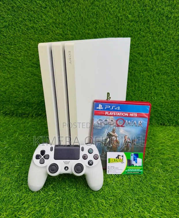 UK Used PS4 Pro with 35 Games & 2 Controllers - 1