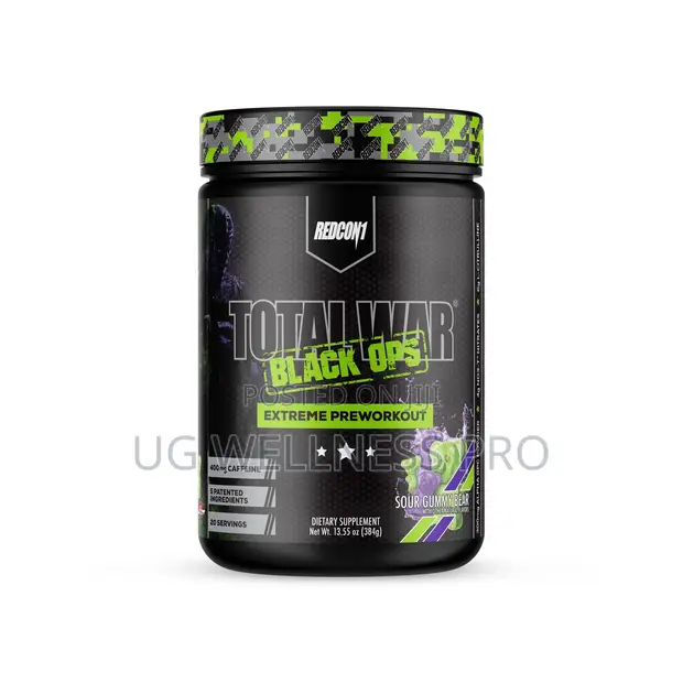 REDCON1 Total War Black Ops Pre Workout - Sour Gummy Bear (20 Servings) - 1