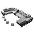 Nirandra Sectional U-Shape Sofas - Customisable - 1