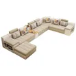 Nirandra Sectional U-Shape Sofas - Customisable - 5