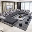 Brand New 10-Seater U-Shaped Sofas in Any Colour - 5