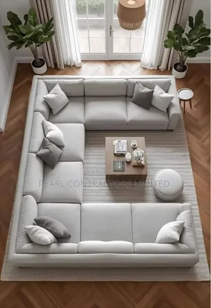 Brand New 8-Seater U-Shaped Sofas in Any Colour/Material