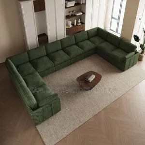 Brand New 8-Seater U-Shaped Sofas in Any Colour/Material