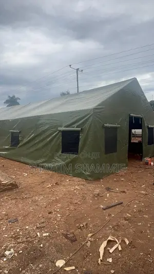 200 Seater PVC Tent with Ventilated Windows