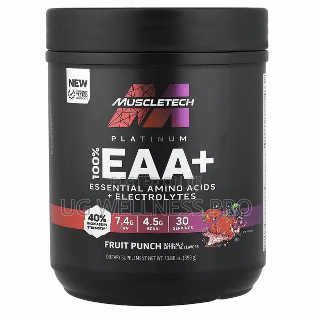 MuscleTech Platinum 100% EAA+ Powder - Fruit Punch - 1