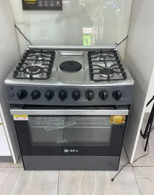 SPJ 80x60cm Cooker with 4 Gas Burners & 1 Electric Plate