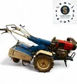Used Iseki Walking Tractor with Rotavator - 5