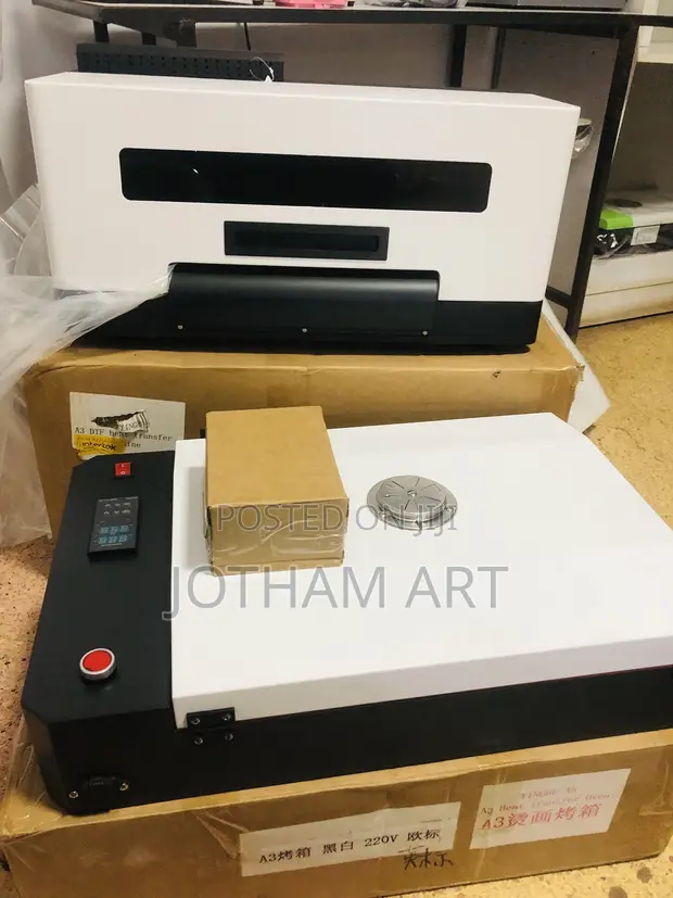 DTF A3 Printer, Oven, Inks, Powder, Film, Printhead - 1